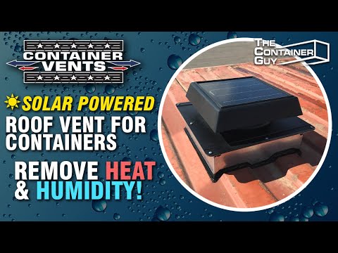Still from Installing a BigAir 400 solar roof fan: start with the roof