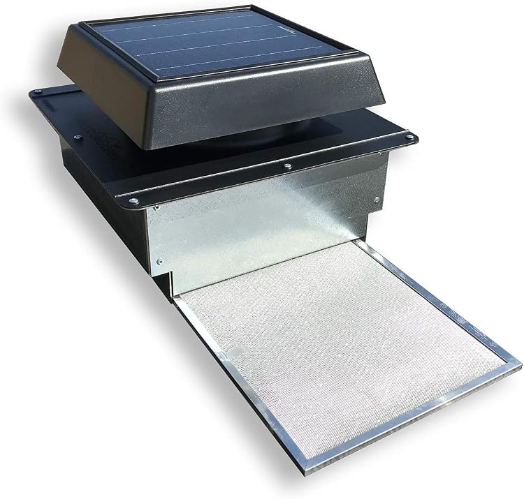 BigAir solar roof fan
